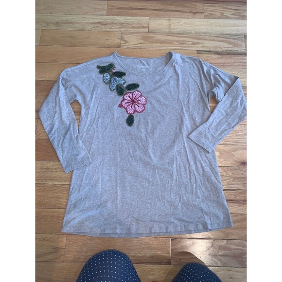 Soft Surroundings Long Sleeve Top - Picture 1 of 5